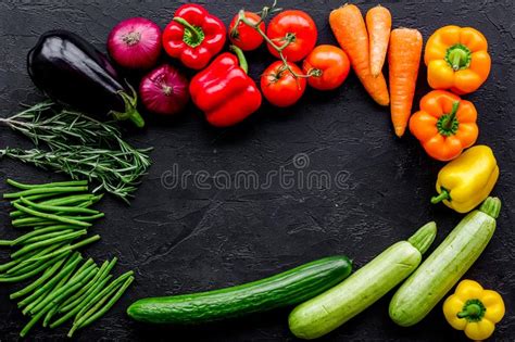 Colorful Vegetables For Healthy Diet Paprika Tomatoes Carrot