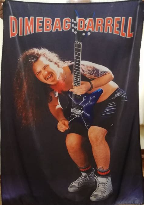 Pantera Tribute Dimebag Darrell 2 Flag Cloth Poster Wall Tapestry