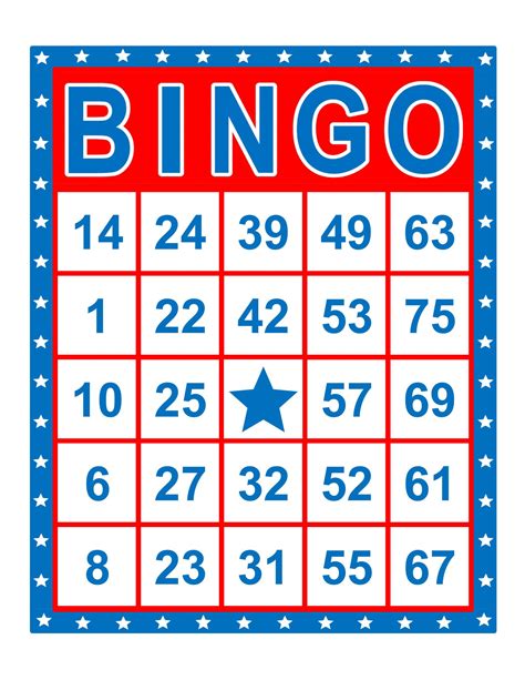 Bingo Cards 1000 Cards 1 Per Page Instant Pdf Download Etsy Bingo