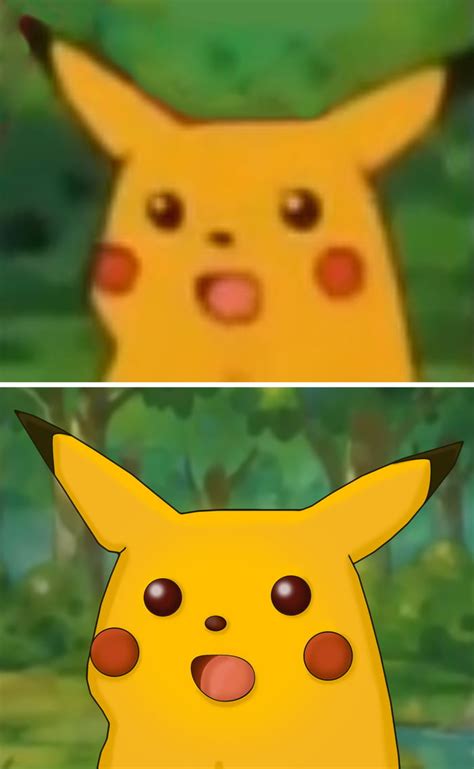 Now This Is A High Quality Meme Pikachu Shocked Gag