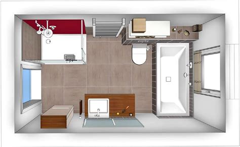 Tipps & ideen für kleine bäder! Badezimmer Grundriss Modern - Grundriss Bilder ...
