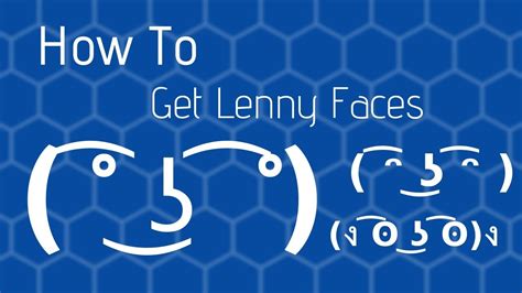 ͡° ͜ʖ ͡ ° Lenny Face How To Get Lenny Or Text Faces ง ͡ʘ ͜ʖ ͡ʘง