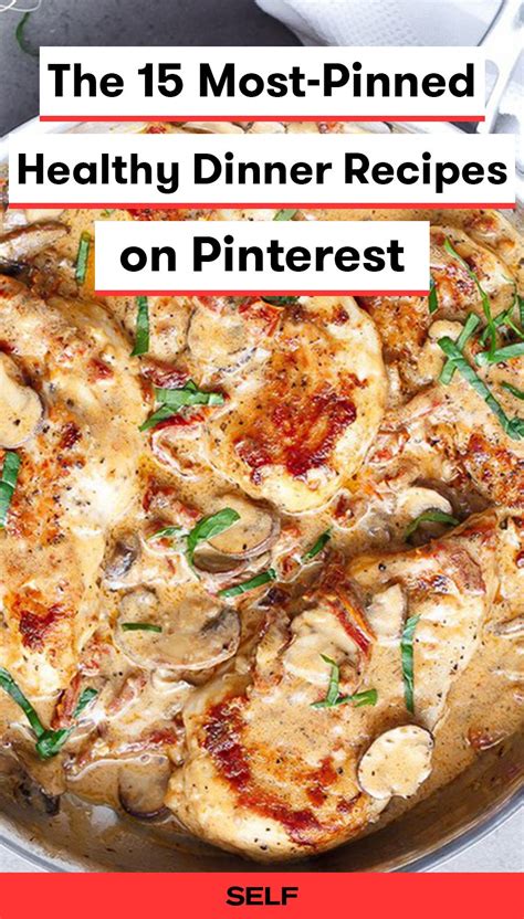 These dinners save you time, money, and calories thanks to cheaper proteins and healthy ingredient swaps. The 15 Most-Pinned Healthy Dinner Recipes on Pinterest ...