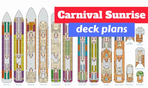 Carnival Sunrise Deck Plan Analysis