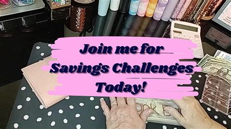 Low Budget Fixed Budget Cashing Stuffing Savings Challenges Day