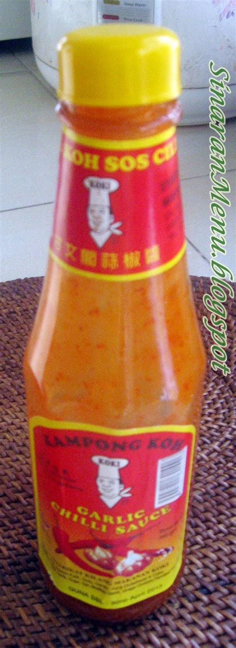 Sweet chili thai sauce cap ayam. Chee Cheong Fun