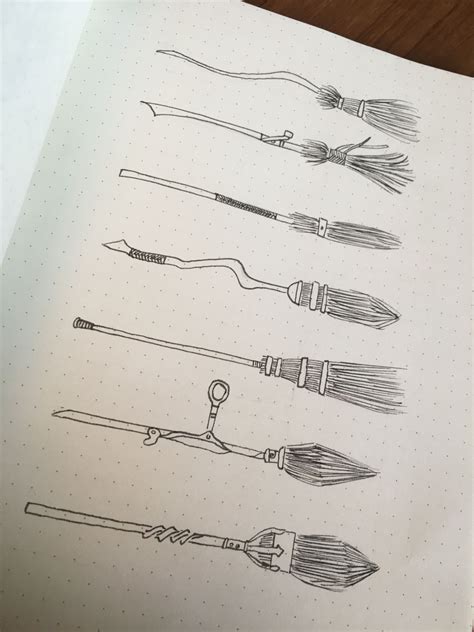 Nimbus 2001 Drawing Brooms Quidditch Nimbus Firebolt Facerisace