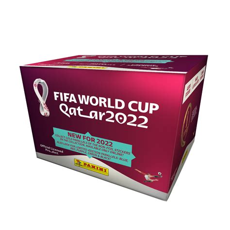 2022 Panini Fifa World Cup Qatar Sticker Collection Box Niagara