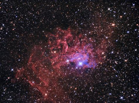 Ic405 Flaming Star Nebula In Auriga Astronomy Pictures At Orion