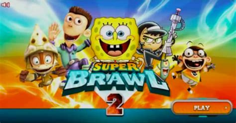Juegos De Nickelodeon De Peleas Super Brawl 2 Theneave