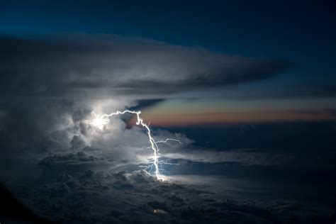 Incredible Photo Captures Lightning Ripping Through Clouds Wired