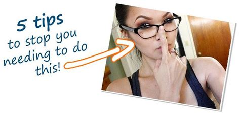 How To Stop Your Glasses Slipping Down Your Nose Selectspecs Oily Nose Nose Slip