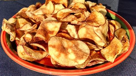 Homemade Potato Chips Low Fat Microwave Eatplant