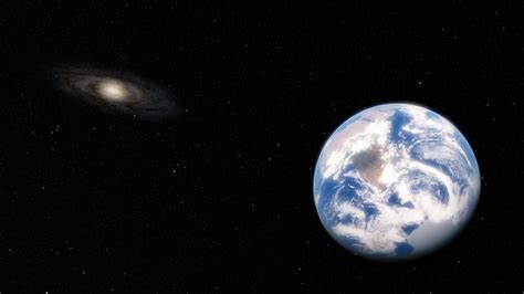 Earth And The Andromeda Galaxy Spaceengine
