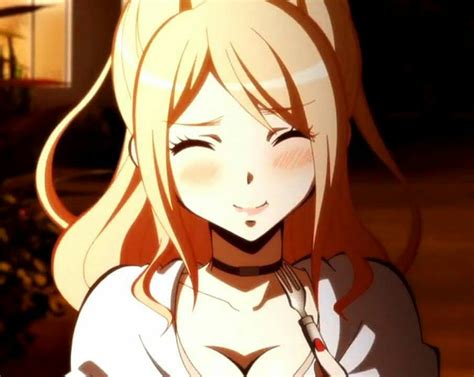 Cute Happy Anime Girl Blushing