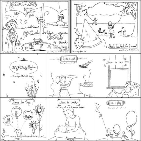 Download 12 Summer Coloring Pages Easy Printable PDF 100% Free