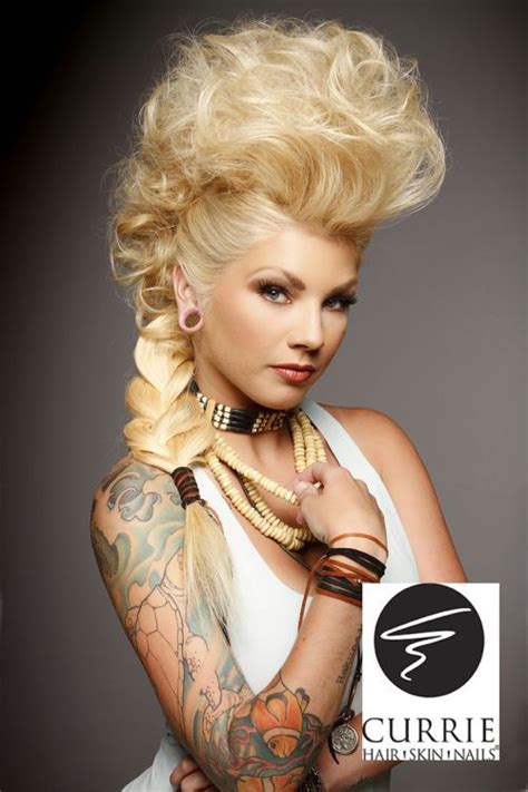70 Most Gorgeous Mohawk Hairstyles Of Nowadays Hair Styles Womens Hairstyles High Fashion Hair