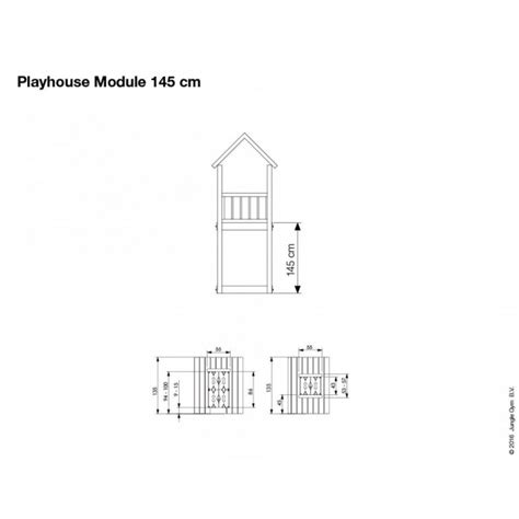 Playhouse Modul 145 Moduli Za Tornjeve I Kućice Tobogan Centar