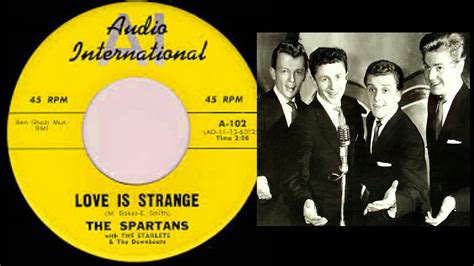 The Spartans Love Is Strange Audio International 102 1960 Youtube
