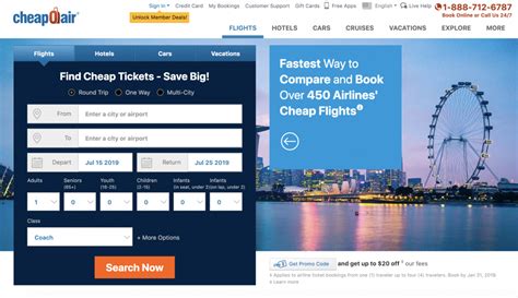 The 10 Best Flight Search Sites For Booking Cheap Airfare In 2019