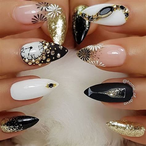New Years Nail Color Ideas 15 Best New Years Nails Nail Ideas Designs