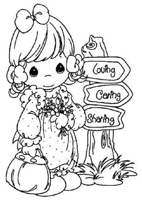 Free And Easy To Print Precious Moments Coloring Pages Tulamama