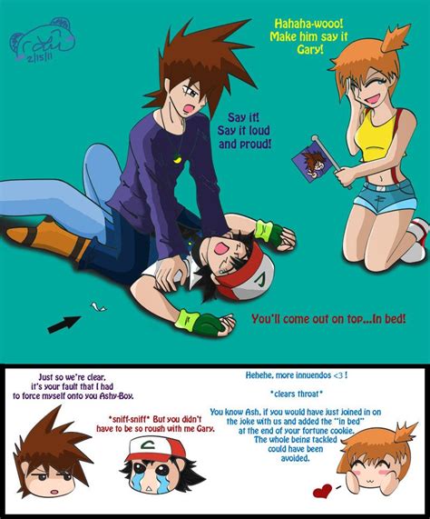Kiriban Gary Ash And Misty By Lilineko On Deviantart Ash And Misty Pokemon Characters