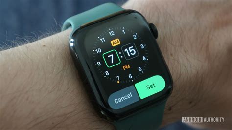 How To Set An Alarm On An Apple Watch Android Authority