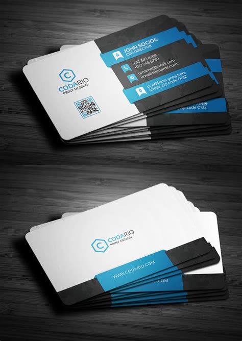 25 New Professional Business Card Templates Print Ready Design Idevie