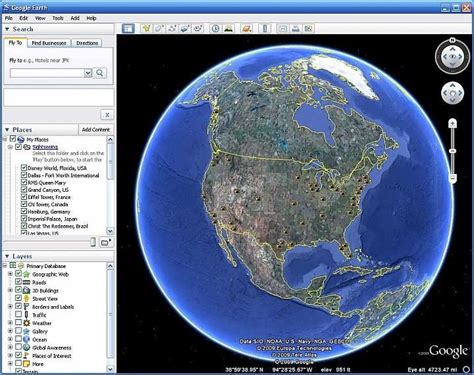 Satellite view is showing earth with continents and oceans. Google earth live, See satellite view of your house, fly ...