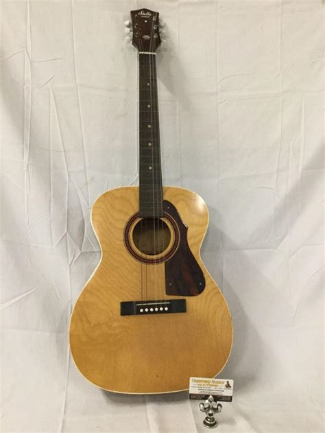Sold Price Vintage Stella Harmony Acoustic Guitar Made In Usa