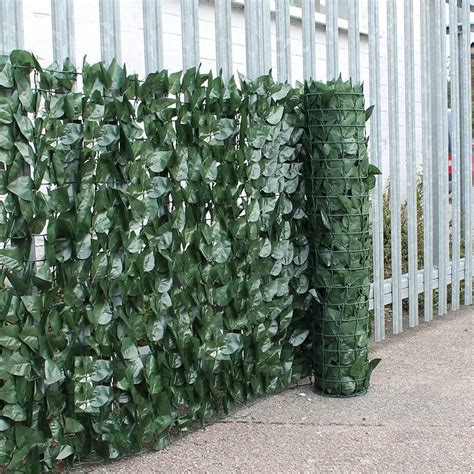Buy Abaseen Ivy Leaves Trellis With Artificial Leaves Hedge Roll