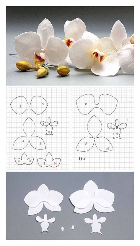 Pattern Orchid By Oton Franca Oliveira Wafer Paper Flowers Gum