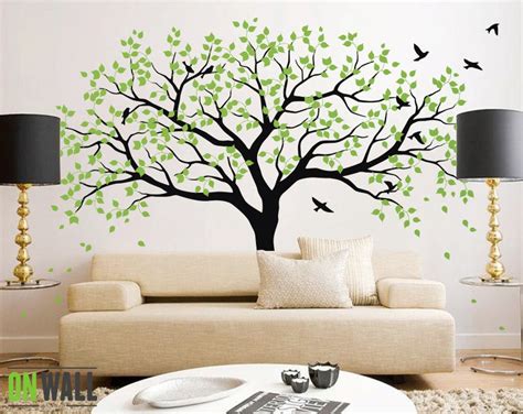 See more ideas about bedroom stickers, wall design, wall paint designs. Large Tree Wall Decals Trees Decal Nursery Tree Wall Decals