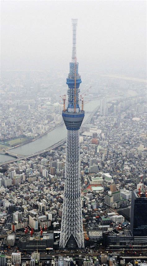 Tokyo Sky Tree The Worlds Tallest Freestanding Tower 1971 Feet 601