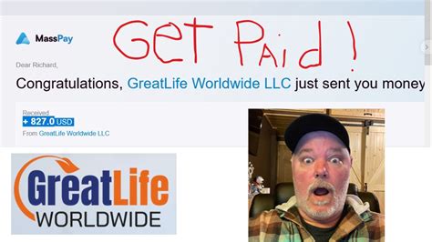 Got Paid Twice In 8 Days Greatlife Worldwide Pays Fast Youtube