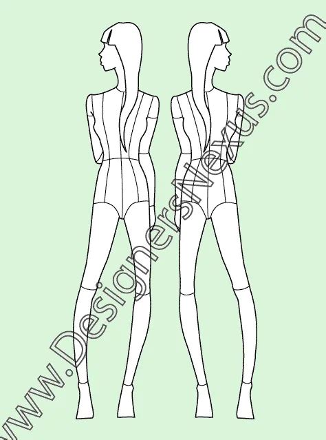 Kids Croquis Fashiondesign411