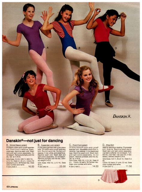 Vintage Danskin Leotards And Wrap Skirts For Girls Click Americana