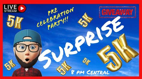 🚨live🚨5k Pre Celebration Party Giveaways And Live Tcg Store Youtube