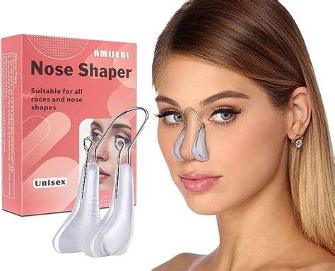 Dinghong Nose Shaper Nose Up Lifting Clip Pain Free Nose Slimmer Device