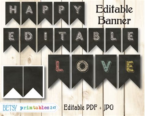 Free Editable Printables Banner Clip Art Library