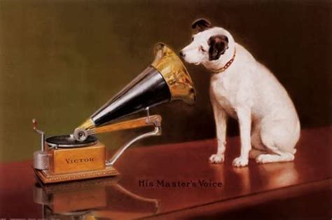 Rca Victor Dog Phonograph Art Print Dog Art Print