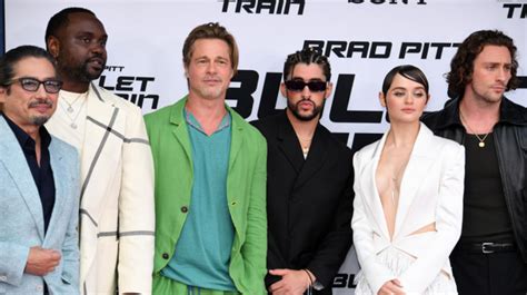 Brad Pitt Y Bad Bunny Actuarán Juntos En La Película Tren Bala