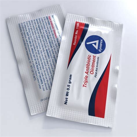 Triple Antibiotic Ointment Dynarex 1 Oz Tube Or 5 Gram Foil Pouch