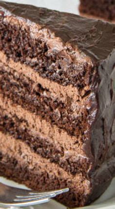 One more thing to consider when pairing a filling/frosting and a cake is. Supreme Chocolate Cake with Chocolate Mousse Filling ...