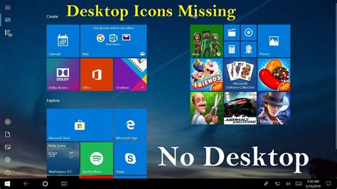 How To Fix Windows 10 Desktop Icons Missing Desktop Icons Not Showing