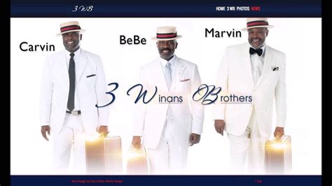 Won't you be so kind won't you be so kind. winans 3 brothers I really miss you - YouTube