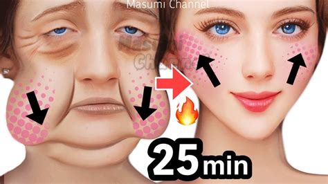 25min🔥 Face Lifting Exercises For Beginners Reduce Jowls Laugh Lines Double Chin Wrinkles🔥