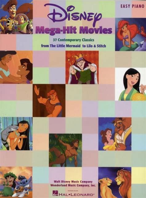 Disney Mega Hit Movies Hal Leonard Boeken Bol
