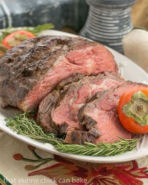 Prime Rib Roast Recipe That Skinny Chick Can Bake